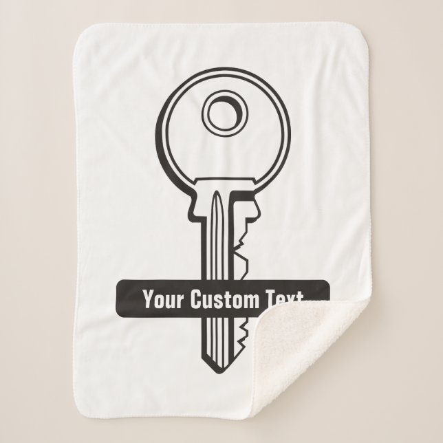 Cobertor Sherpa Chave Simples (Frente)