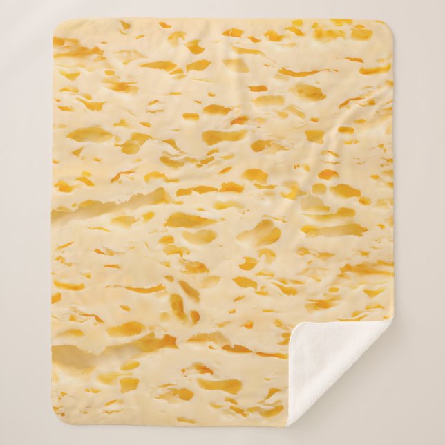 Cobertor Sherpa Cheese texture with holes (Frente)