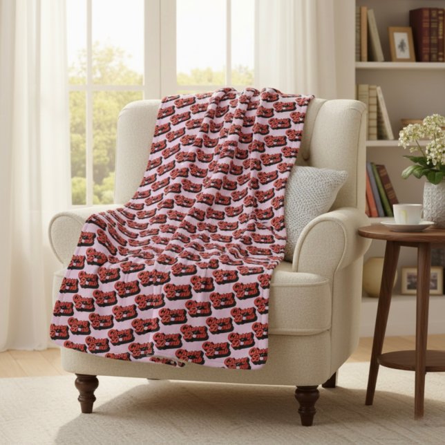 Cobertor Sherpa Cherry Bomb Sherpa Blanket (Criador carregado)