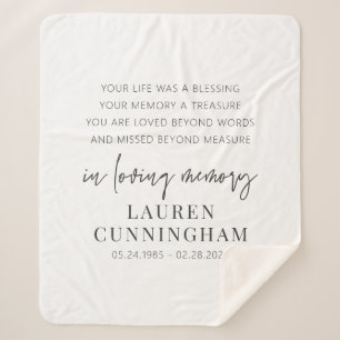 Cobertor Sherpa Chic Simples Elegante Moderno Memorial