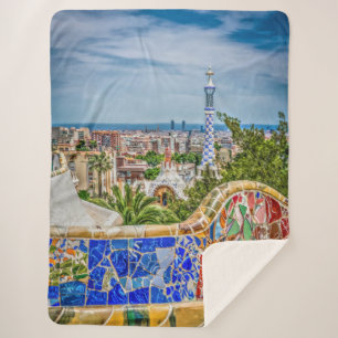 Cobertor Sherpa Chique original de Barcelona moderno