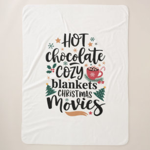 Cobertor Sherpa Chocolate Quente & Vibração Aconch