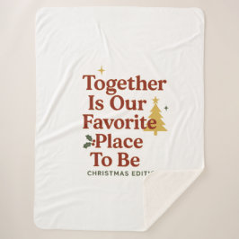 Cobertor Sherpa christmas