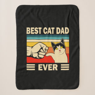 Cobertor Sherpa Citações do Avô Melhor Pai De Gato Nunca