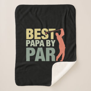 Cobertor Sherpa Citações do Avô Melhor Papa por Golfe