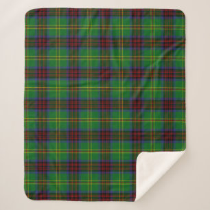Cobertor Sherpa Clã escocês Caçando Connolly Xadrez de Tartan