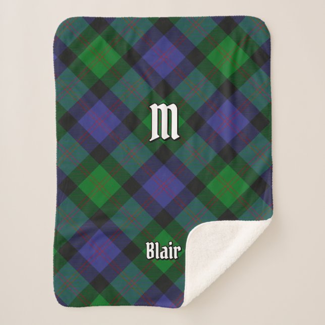 Cobertor Sherpa Clan Blair Tartan Sherpa Blanket (Frente)