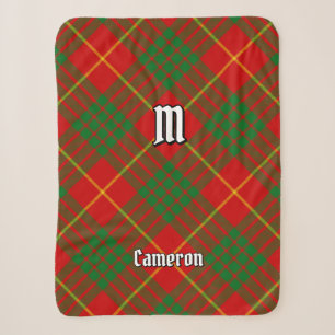 Cobertor Sherpa Clan Cameron Tartan