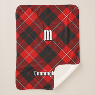Cobertor Sherpa Clan Cunningham Tartan