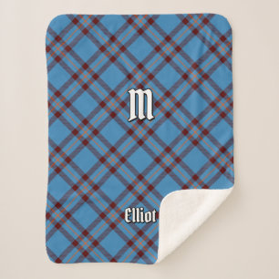 Cobertor Sherpa Clan Elliot Antigo Tartan Sherpa Blanket