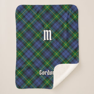 Cobertor Sherpa Clan Gordon Tartan Sherpa Blanket