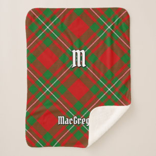 Cobertor Sherpa Clan Gregor Tartan Sherpa Blanket