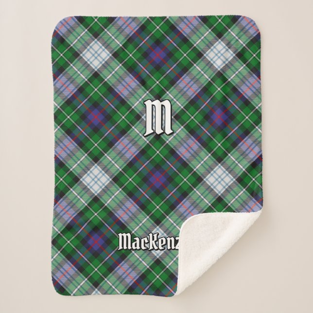 Cobertor Sherpa Clan MacKenzie Dress Tartan Sherpa Blanket (Frente)
