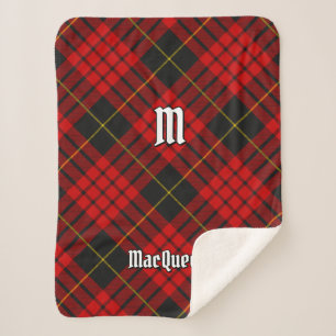 Cobertor Sherpa Clan MacQueen Tartan