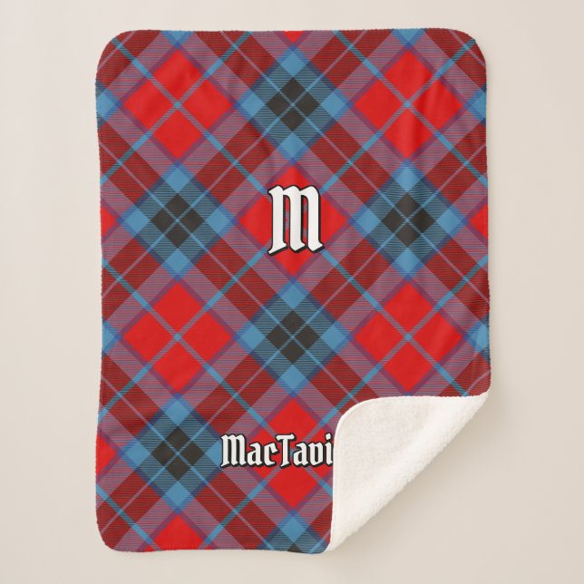 Cobertor Sherpa Clan MacTavish Tartan (Frente)