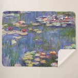 Cobertor Sherpa Claude Monet - Lírios/Ninfas<br><div class="desc">Lírios/Ninfas - Claude Monet,  1916</div>