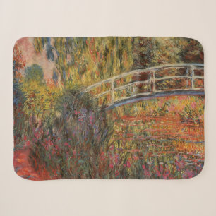Cobertor Sherpa Claude Monet Ponte Japonesa Giverny Arte