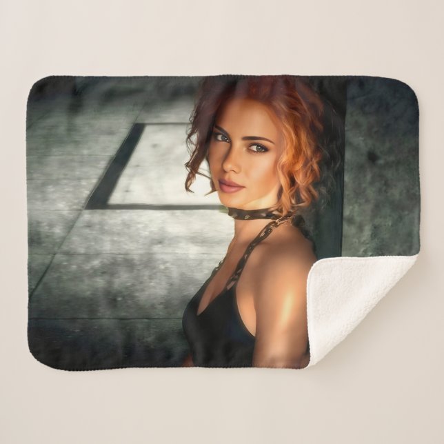 Cobertor Sherpa Clear Shadows sherpa blanket (Frente (Horizontal))