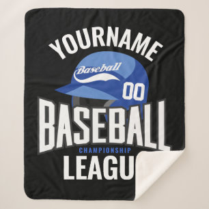 Cobertor Sherpa Clube Personalizado de Champ NAME Team Player