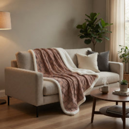 Cobertor Sherpa Cobertura de Padrão Geométrico 3D do Cubo Quente T