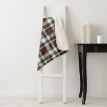 Cobertura de Sherpa da xadrez do vestido de