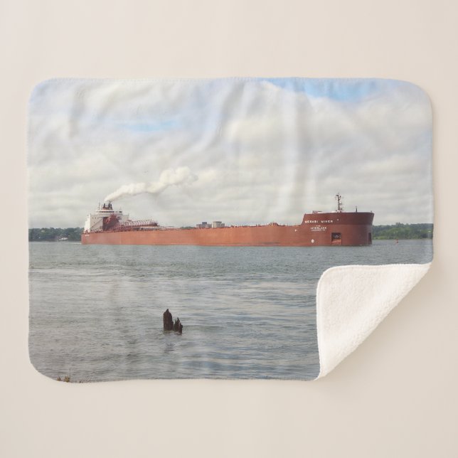 Cobertor Sherpa Cobertura de sherpa do Mesabi Miner (Frente (Horizontal))