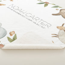 Cobertura personalizada de crianças de animais saf