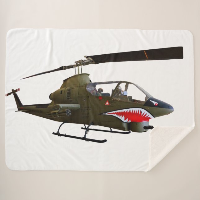 COBERTOR SHERPA COBRA HELICOPTER (Frente (Horizontal))