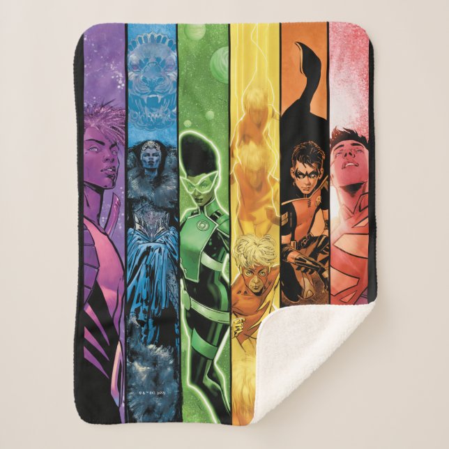 Cobertor Sherpa COBRIR DC Pride 2022 (Frente)