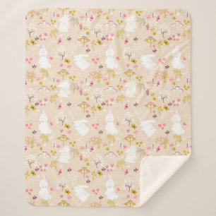 Cobertor Sherpa Coelhinhos bonitos