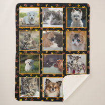 Colagem de Fotos Personalizadas com Pegadas de Pat