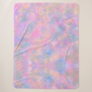 Cobertor Sherpa Combinação fantástica de cores de Pastel