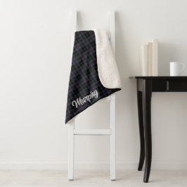 Cobertor Sherpa Condado Irlandês Carlow Tartan Personalizado