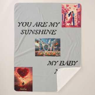 Cobertor Sherpa Conforto Com Amor, Folha de Dia de os namorados