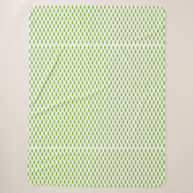 Cobertor Sherpa Conjunto de Pastas Arquivo Verde Botânico (Frente)