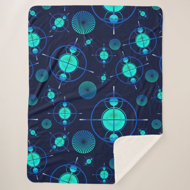 Cobertor Sherpa Connected Minds Pattern 2 (Frente)