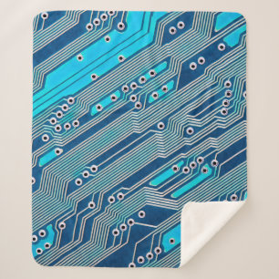 Cobertor Sherpa Conselho de circuito eletrônico fechado. circuito,