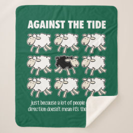 Cobertor Sherpa Contra o Lado