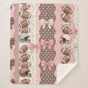Cobertor Sherpa Coquette Futebol Laço Estampa Leopardo (9)