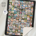 Cobertor Sherpa Cor Personalizada da Colagem de Fotos Simples 117<br><div class="desc">Fazer que seu próprio cobertor de manutenção da memória fotográfica seja uma forma excelente de tesourar e mostrar memórias especiais. Crie seu próprio uso utilizando este modelo de colagem de fotos fácil de carregar com 117 imagens quadradas e personalizado com seu texto personalizado na sua escolha de cores. Faça de...</div>