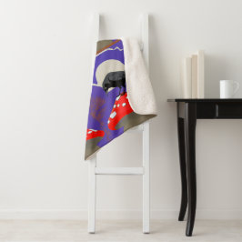 Cobertor Sherpa Corbeau Mystique