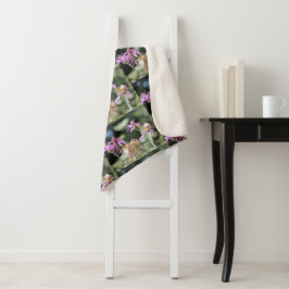 Cobertor Sherpa Corfu Lilac Wildflower