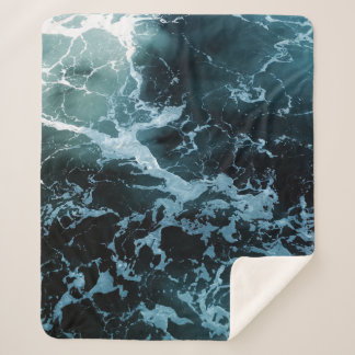 COBERTOR SHERPA CORPO DE ONDA DE ÁGUA