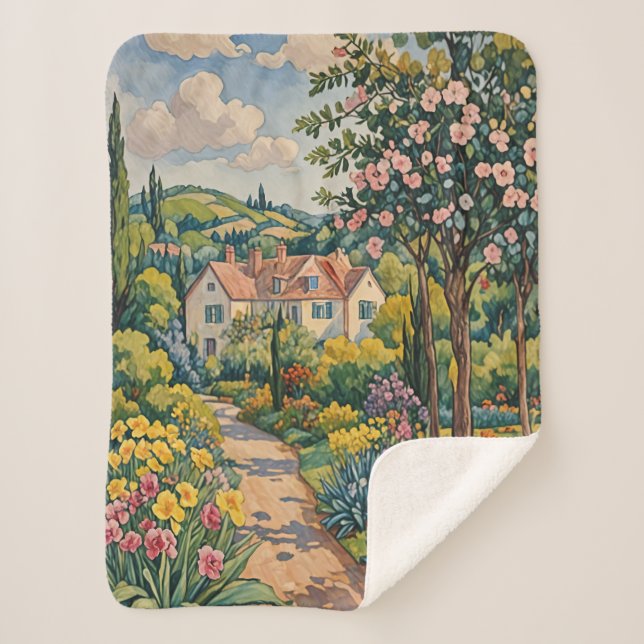 Cobertor Sherpa Countryside Haven (Frente)