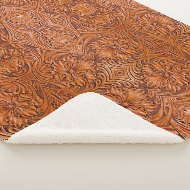 Cobertor Sherpa Cowboy Rustic Western Country com ferramentas de i (3/4)