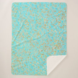 Cobertor Sherpa Cowhide Sky