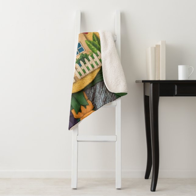 Cobertor Sherpa Cozy Home Haven (In Situ)