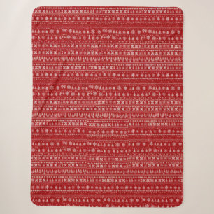 Cobertor Sherpa Cozy Natal Cheer Sherpa Blanket