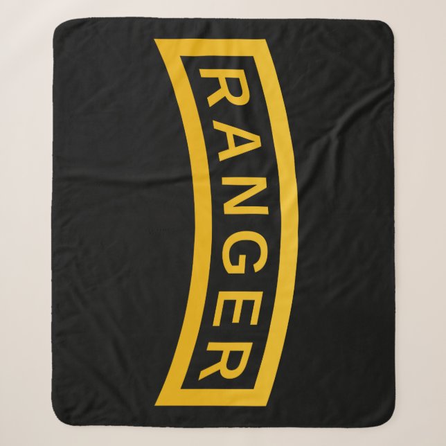 Cobertor Sherpa Crachá de Ranger (Frente)