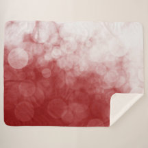 Cranberry Spotted - Sherpa Blanket